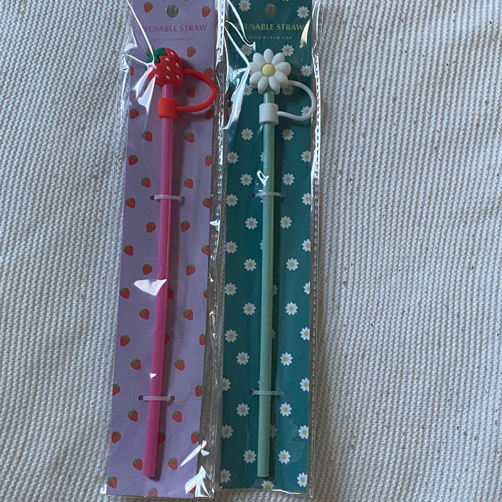 Reusable straws